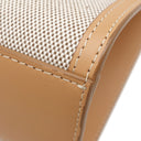 バーバリー BURBERRY ポケットバッグ ミディアム 8039070 ソフトフォーン×ウォームサンド キャンバス レザー 2WAYバッグ ゴールド金具 薄茶 ハンドバッグ ショルダー