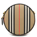 バーバリー BURBERRY アイコンストライプ ルイーズバッグ 8051846 アーカイブベージュ ポリウレタン レザー 熱可塑性ポリウレタン ショルダーバッグ ゴールド金具 チェック ショルダー クロスボディ