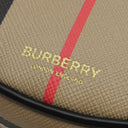 バーバリー BURBERRY アイコンストライプ ルイーズバッグ 8051846 アーカイブベージュ ポリウレタン レザー 熱可塑性ポリウレタン ショルダーバッグ ゴールド金具 チェック ショルダー クロスボディ