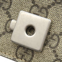 グッチ GUCCI ディオニュソス ミニバッグ 421970 ベージュ×レッド GGスプリームキャンバス スウェード ショルダーバッグ シルバー金具 赤 チェーン タイガーヘッド