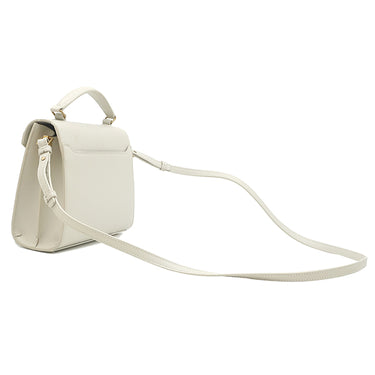 サンローラン SAINT LAURENT カサンドラ トップハンドル 623930 ホワイト レザー ショルダーバッグ ゴールド金具 白 ハンドバッグ ショルダー