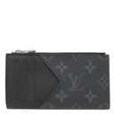 ルイヴィトン LOUIS VUITTON コインカード ホルダー M30271 ノワール タイガ モノグラムエクリプス コインケース シルバー金具 黒 タイガ モノグラム フラグメントケース