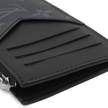ルイヴィトン LOUIS VUITTON コインカード ホルダー M30271 ノワール タイガ モノグラムエクリプス コインケース シルバー金具 黒 タイガ モノグラム フラグメントケース