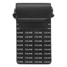 セリーヌ CELINE フォンポーチ 10G332 ブラック レザー ショルダーバッグ 黒 白 ロゴ 総柄 モバイルポーチ