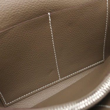 エルメス HERMES ケリーウォレット ロング トゥーゴー エトゥープ エバーカラー 長財布 シルバー金具 グレージュ 2024年製