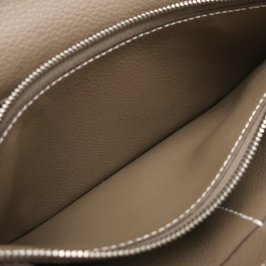 エルメス HERMES ケリーウォレット ロング トゥーゴー エトゥープ エバーカラー 長財布 シルバー金具 グレージュ 2024年製