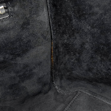 イヴ・サンローラン Yves Saint Laurent カバ リヴゴーシュ 574108 ブラック レザー 2WAYバッグ シルバー金具 トートバッグ ハンドバッグ ショルダー
