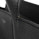 イヴ・サンローラン Yves Saint Laurent カバ リヴゴーシュ 574108 ブラック レザー 2WAYバッグ シルバー金具 トートバッグ ハンドバッグ ショルダー