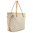 ルイヴィトン LOUIS VUITTON ネヴァーフル MM N51107 ダミエアズール ダミエアズールキャンバス トートバッグ ゴールド金具 ベージュ トート 旧型