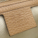 グッチ GUCCI ソーホー インターロッキングG チェーン ショルダー 536224 ベージュ レザー ショルダーバッグ ゴールド金具 タッセル アウトレット品