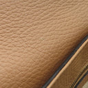 グッチ GUCCI ソーホー インターロッキングG チェーン ショルダー 536224 ベージュ レザー ショルダーバッグ ゴールド金具 タッセル アウトレット品