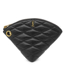 サンローラン SAINT LAURENT サド トライアングル 802198 ブラック ラムスキン コインケース ゴールド金具 黒 小銭入れ 三角形