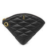 サンローラン SAINT LAURENT サド トライアングル 802198 ブラック ラムスキン コインケース ゴールド金具 黒 小銭入れ 三角形