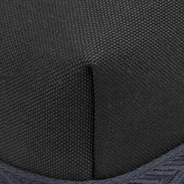 エルメス HERMES ブリッド ア ブラック GM ジグザグ ブラック×ブルーニュイ トワルアッシュ ポーチ シルバー金具 黒 紺 バニティ Hロゴ トワルH