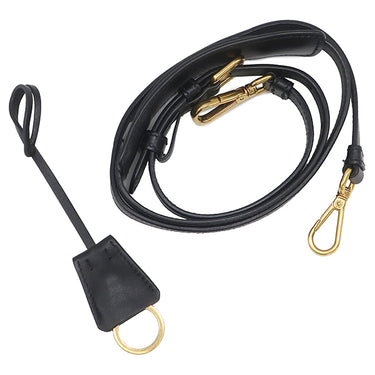 プラダ PRADA ロゴプレート 2WAY バッグ NERO ナイロン レザー 2WAYバッグ ゴールド金具 黒 ハンドバッグ ショルダー テスート