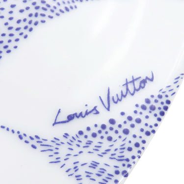 ルイヴィトン LOUIS VUITTON コンステレーション デザートプレート 2枚セット R95937 ブルー 陶器 リモージュ磁器 食器 青 白 食器 皿 テーブルウェア