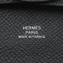 エルメス HERMES バスティア ブラック ヴォーエプソン コインケース シルバー金具 2024年製 黒