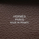 エルメス HERMES バスティア モカ エバーカラー コインケース シルバー金具 茶 2024年製