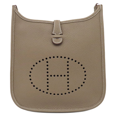 エルメス HERMES エヴリン 23 エトゥープ トリヨンクレマンス ショルダーバッグ シルバー金具 新品 未使用 エブリン 2026年製
