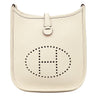 エルメス HERMES エヴリン TPM 16 ナタ トリヨンクレマンス ショルダーバッグ シルバー金具 アイボリー エブリン