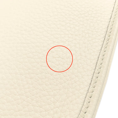 エルメス HERMES エヴリン TPM 16 ナタ トリヨンクレマンス ショルダーバッグ シルバー金具 アイボリー エブリン