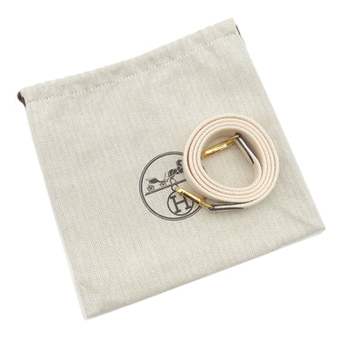 エルメス HERMES エヴリン TPM 16 ナタ トリヨンクレマンス ショルダーバッグ シルバー金具 アイボリー エブリン