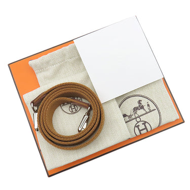 エルメス HERMES エヴリンTPM 16 ゴールド トリヨンクレマンス ショルダーバッグ シルバー金具 茶 エブリン 2024年製