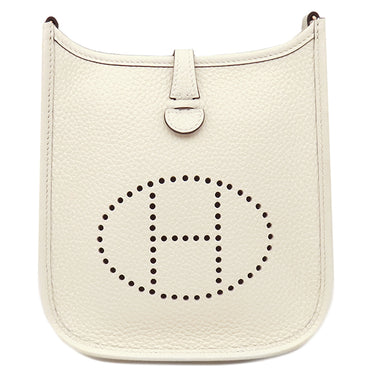 エルメス HERMES エヴリン TPM 16 ロング クレーム トリヨンクレマンス ショルダーバッグ ゴールド金具 2025年製
