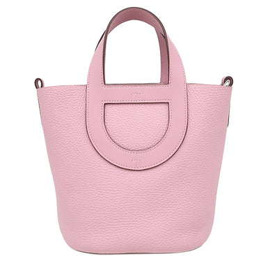 エルメス HERMES インザループ 18 モーブシルベストル トリヨンクレマンス ヴォースイフト ハンドバッグ シルバー金具