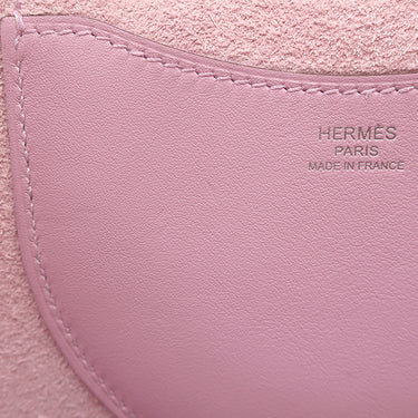エルメス HERMES インザループ 18 モーブシルベストル トリヨンクレマンス ヴォースイフト ハンドバッグ シルバー金具