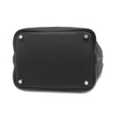 エルメス HERMES ピコタンロック 18 PM ブラック トリヨンクレマンス ハンドバッグ シルバー金具 黒