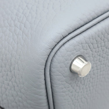 エルメス HERMES ピコタンロック 18 PM グリパンタン トリヨンクレマンス ハンドバッグ シルバー金具 新品 未使用 グレー 2025年製