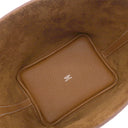 エルメス HERMES ピコタンロック PM ゴールド トリヨンクレマンス ハンドバッグ シルバー金具 新品 未使用 2025年製 茶