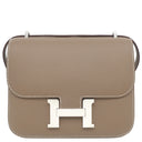 エルメス HERMES コンスタンス3 ミニ ミロワール エトゥープ ヴォーエプソン ショルダーバッグ シルバー金具 2025年製