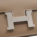 エルメス HERMES コンスタンス3 ミニ ミロワール エトゥープ ヴォーエプソン ショルダーバッグ シルバー金具 2025年製