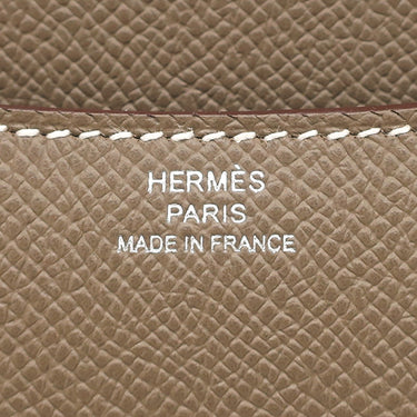 エルメス HERMES コンスタンス3 ミニ ミロワール エトゥープ ヴォーエプソン ショルダーバッグ シルバー金具 2025年製