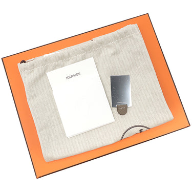 エルメス HERMES コンスタンス3 ミニ ミロワール エトゥープ ヴォーエプソン ショルダーバッグ ゴールド金具 グレージュ