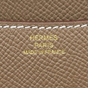 エルメス HERMES コンスタンス3 ミニ ミロワール エトゥープ ヴォーエプソン ショルダーバッグ ゴールド金具 グレージュ