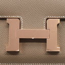 エルメス HERMES コンスタンス3 ミニ ミロワール エトゥープ ヴォーエプソン ショルダーバッグ ピンクゴールド金具 未使用 PG RG 2025年製