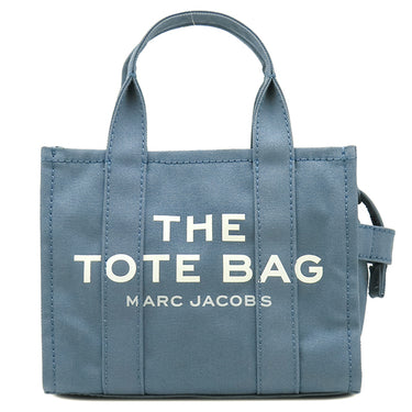 マークジェイコブス MARC JACOBS ザ キャンバス トート バッグ スモール M0016493 ブルーシャドウ コットンキャンバス 2WAYバッグ シルバー金具