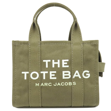 マークジェイコブス MARC JACOBS ザ キャンバス トート バッグ スモール M0016493 スレートグリーン コットンキャンバス 2WAYバッグ シルバー金具