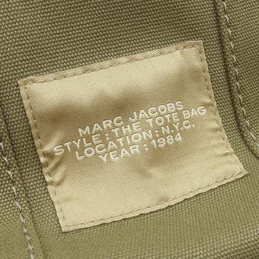 マークジェイコブス MARC JACOBS ザ キャンバス トート バッグ スモール M0016493 スレートグリーン コットンキャンバス 2WAYバッグ シルバー金具