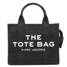 マークジェイコブス MARC JACOBS ザ キャンバス トート バッグ スモール M0016493 ブラック コットンキャンバス 2WAYバッグ シルバー金具
