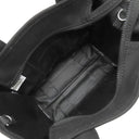 マークジェイコブス MARC JACOBS ザ キャンバス トート バッグ スモール M0016493 ブラック コットンキャンバス 2WAYバッグ シルバー金具