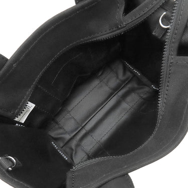 マークジェイコブス MARC JACOBS ザ キャンバス トート バッグ スモール M0016493 ブラック コットンキャンバス 2WAYバッグ シルバー金具