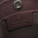 グッチ GUCCI グッチシマ ミニショルダー 141863 ブラウン レザー ショルダーバッグ シルバー金具 茶