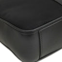 プラダ PRADA ナイロン ブリーフケース 2VE871 ブラック ナイロン レザー 2WAYバッグ シルバー金具 黒 ビジネスバッグ ショルダー トライアングルロゴ
