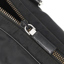 プラダ PRADA ナイロン ブリーフケース 2VE871 ブラック ナイロン レザー 2WAYバッグ シルバー金具 黒 ビジネスバッグ ショルダー トライアングルロゴ