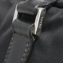 プラダ PRADA ナイロン ブリーフケース 2VE871 ブラック ナイロン レザー 2WAYバッグ シルバー金具 黒 ビジネスバッグ ショルダー トライアングルロゴ