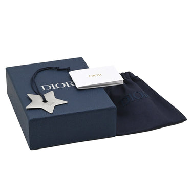 クリスチャン・ディオール Christian Dior CD ICON チェーンリンク シルバー 真鍮 ネックレス CDロゴ チェーンネックレス